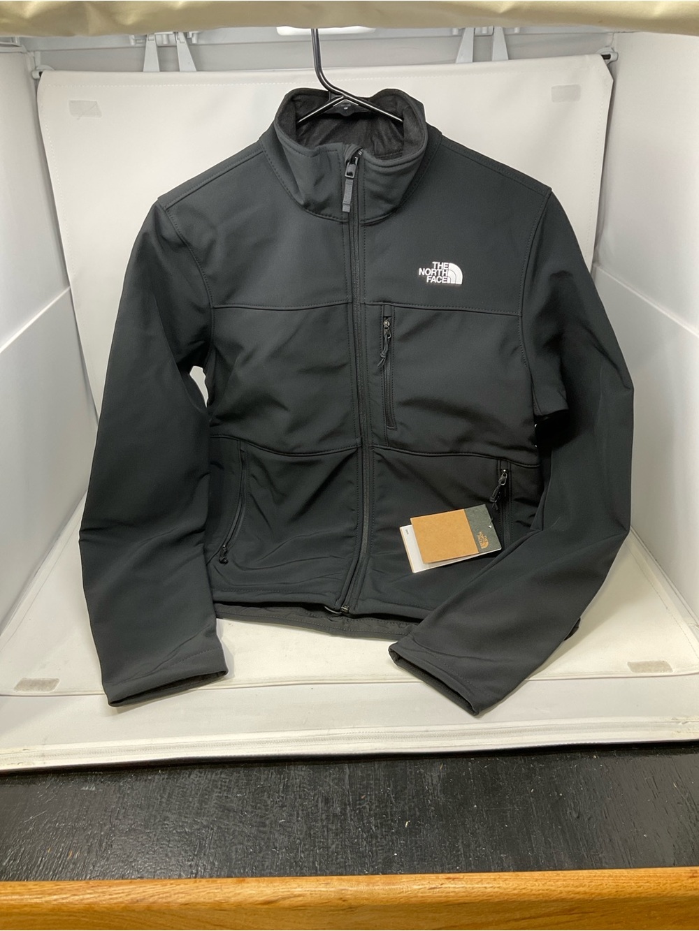 The North Face Black Women's Lightweight Jacket with Chest Zip